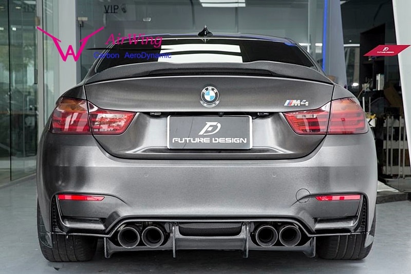 F32 – PSM style Carbon Trunk Spoiler 02